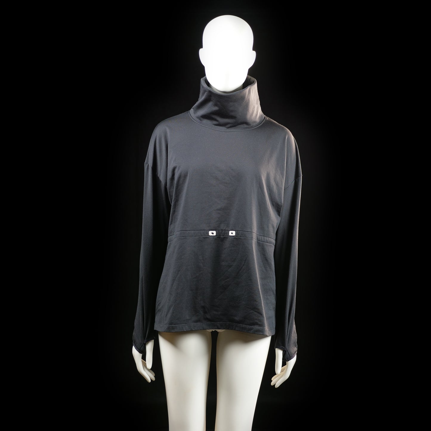 Soc - turtleneck - Black - (Storlek: M)