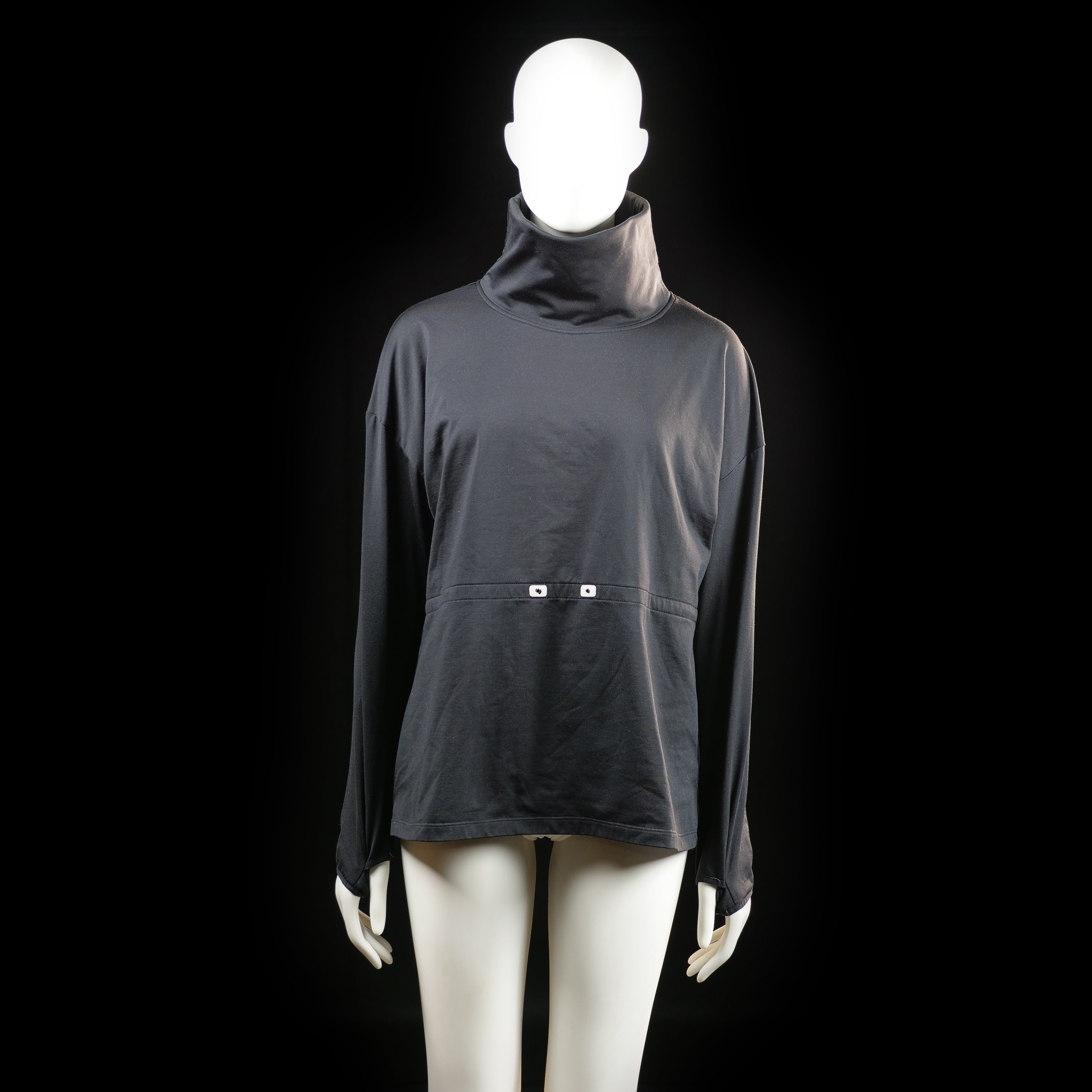 Soc - turtleneck - Black - (Storlek: M)
