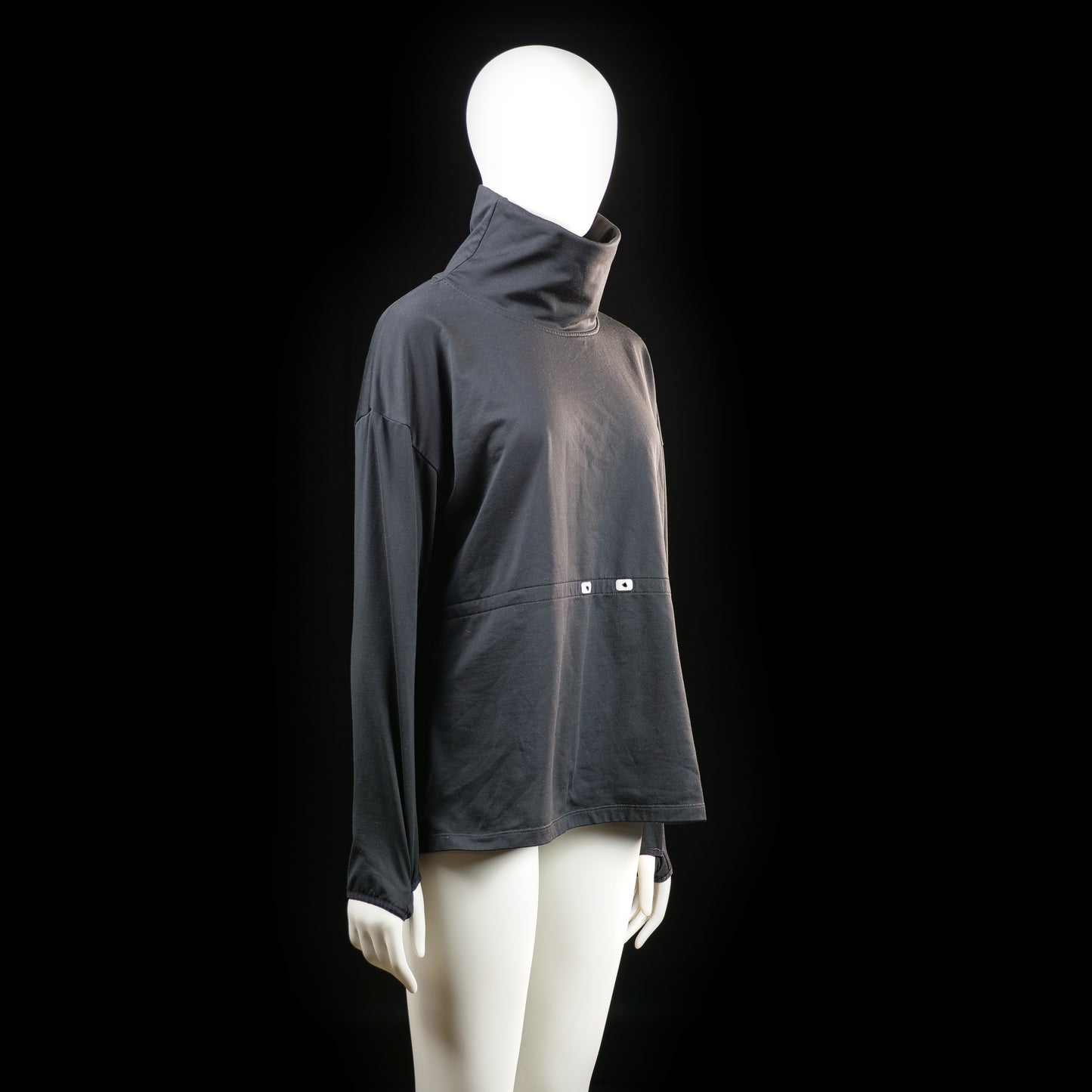 Soc - turtleneck - Black - (Storlek: M)