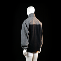 Blend - fleece jacket - Black, Gray - (Storlek: L)