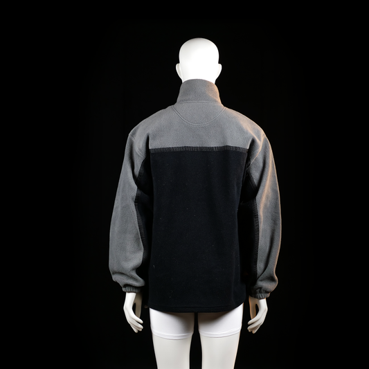 Blend - fleece jacket - Black, Gray - (Storlek: L)