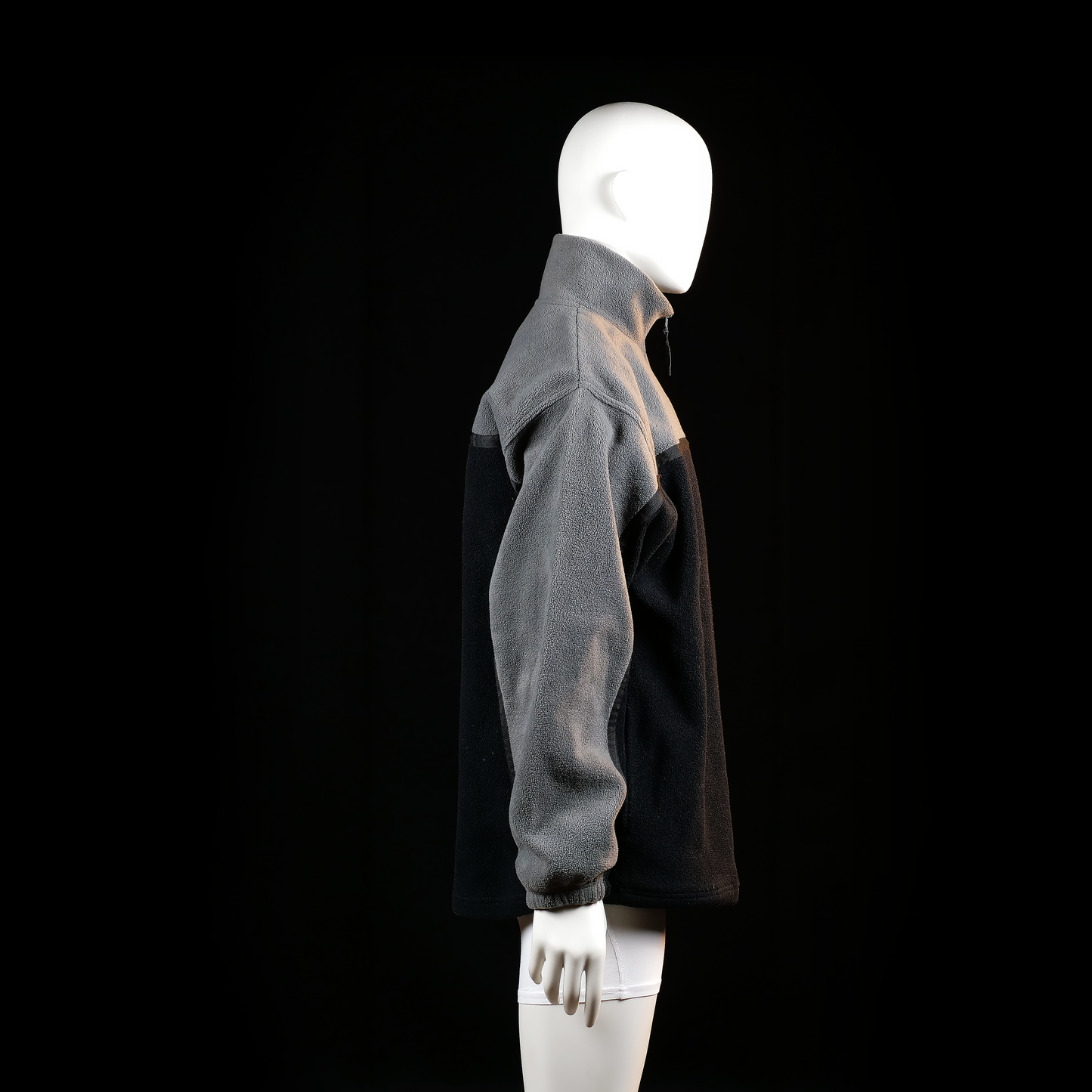 Blend - fleece jacket - Black, Gray - (Storlek: L)