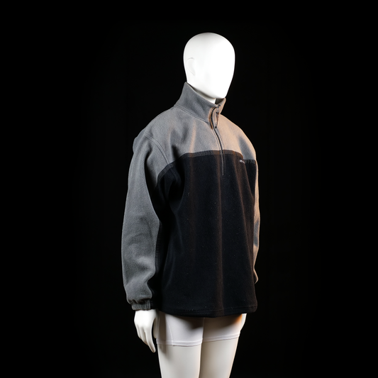 Blend - fleece jacket - Black, Gray - (Storlek: L)