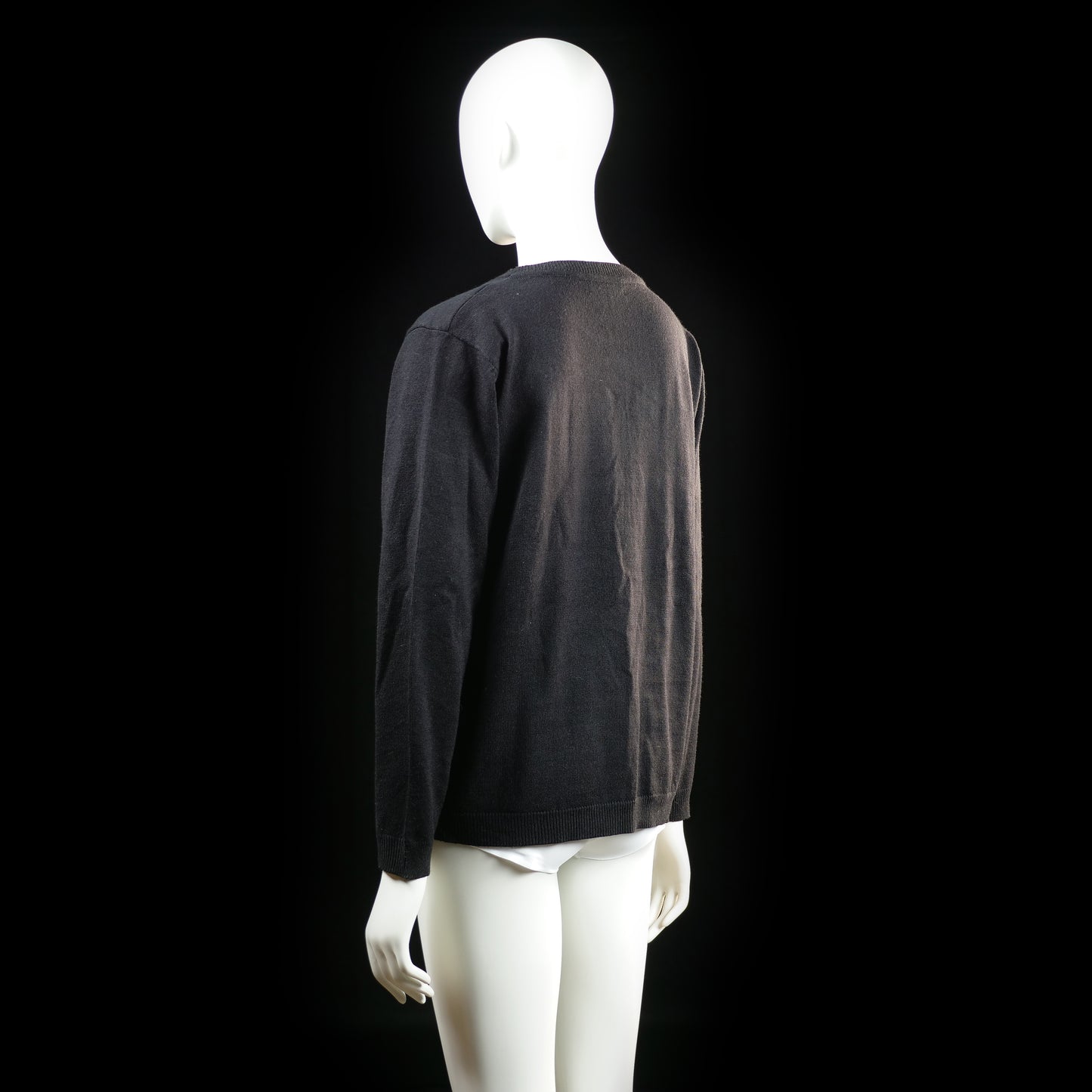 Mud Flower - sweater - Black, Pink - (Storlek: L, XL)