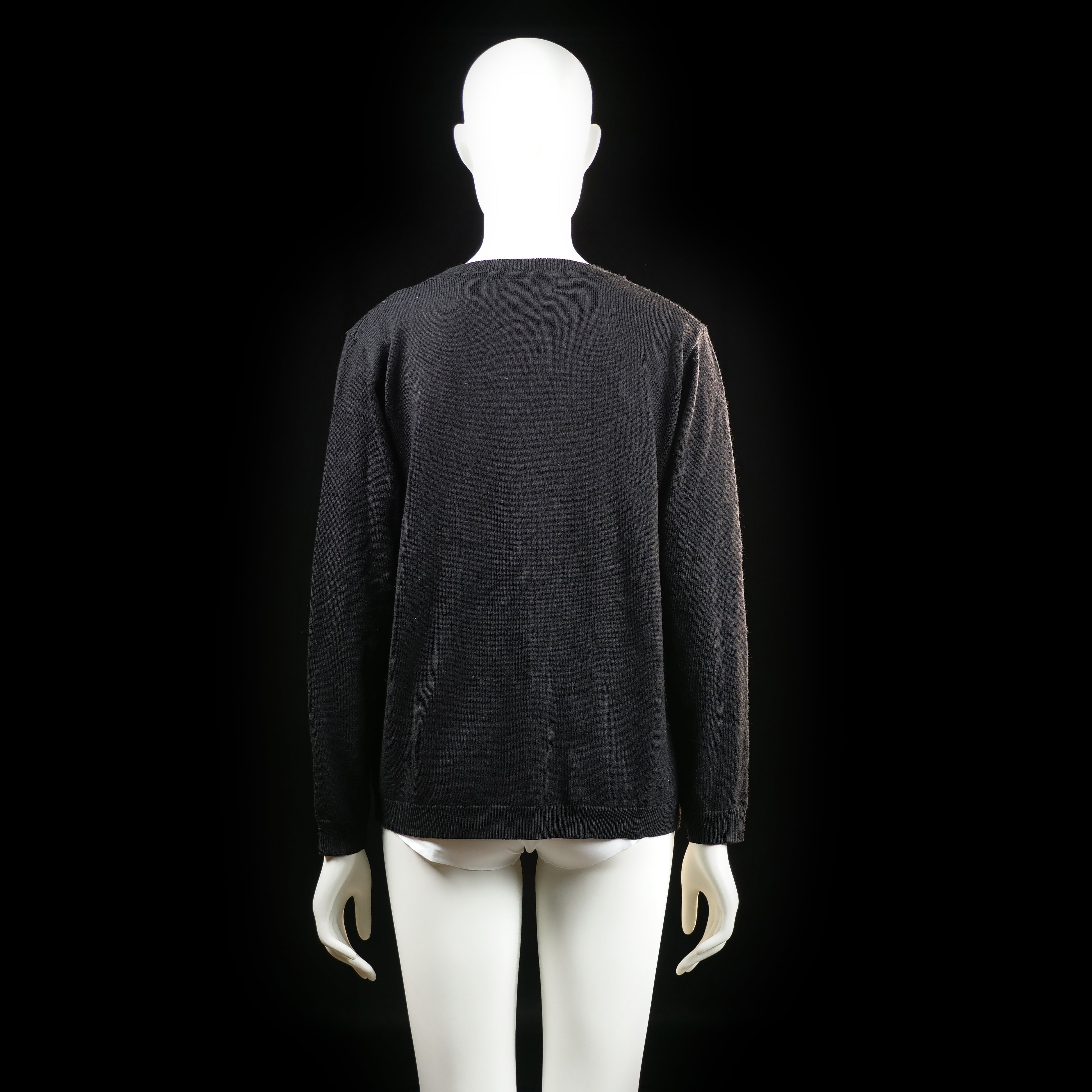 Mud Flower - sweater - Black, Pink - (Storlek: L, XL)