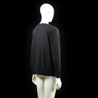 Mud Flower - sweater - Black, Pink - (Storlek: L, XL)