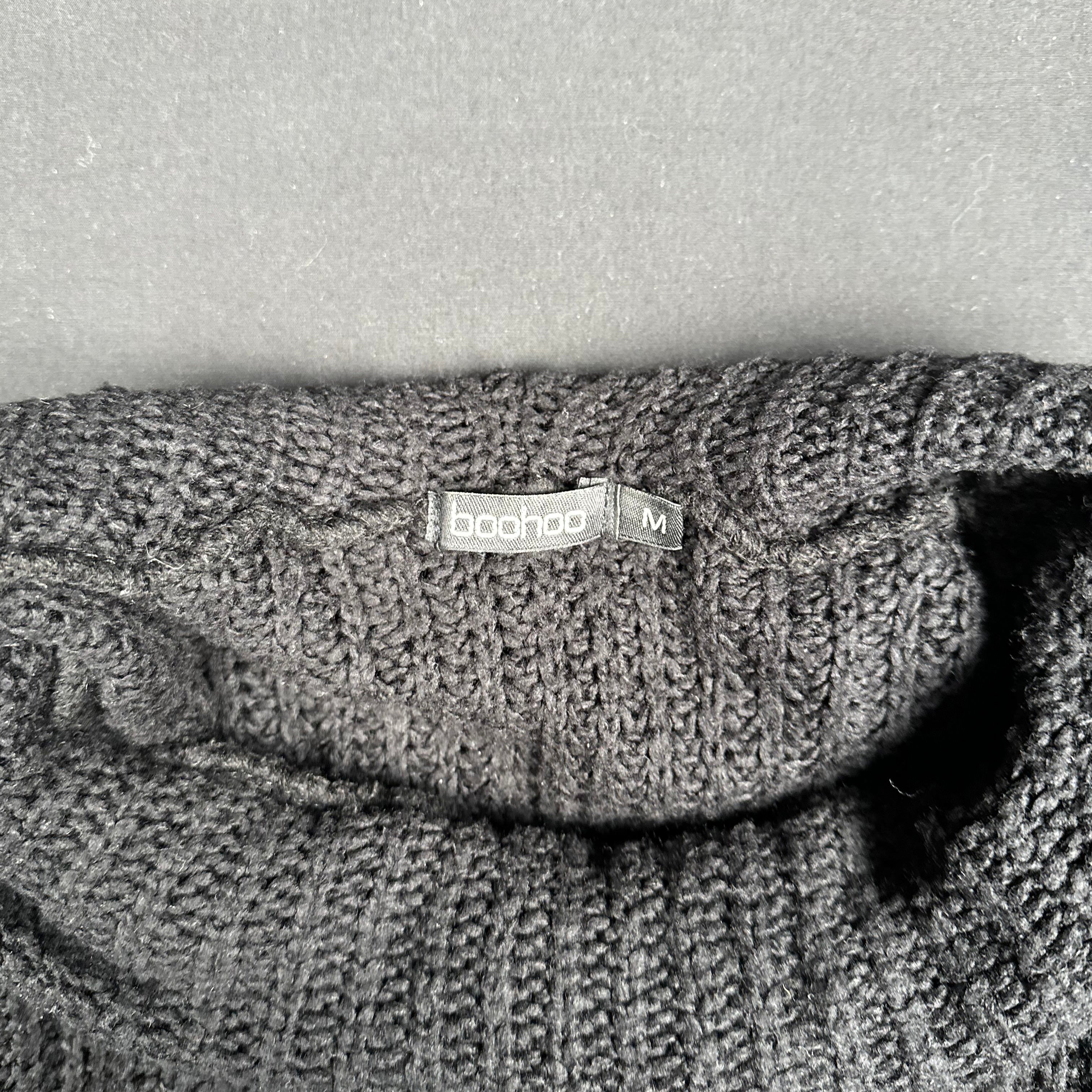 Boohoo - sweater - Charcoal - (Storlek: M)