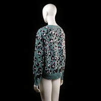 Mint & Berry - sweater - Forest Green, Black - (Storlek: M)
