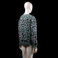 Mint & Berry - sweater - Forest Green, Black - (Storlek: M)