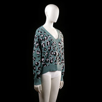Mint & Berry - sweater - Forest Green, Black - (Storlek: M)