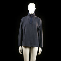 Authentic - sweatshirt - Navy - (Storlek: M)