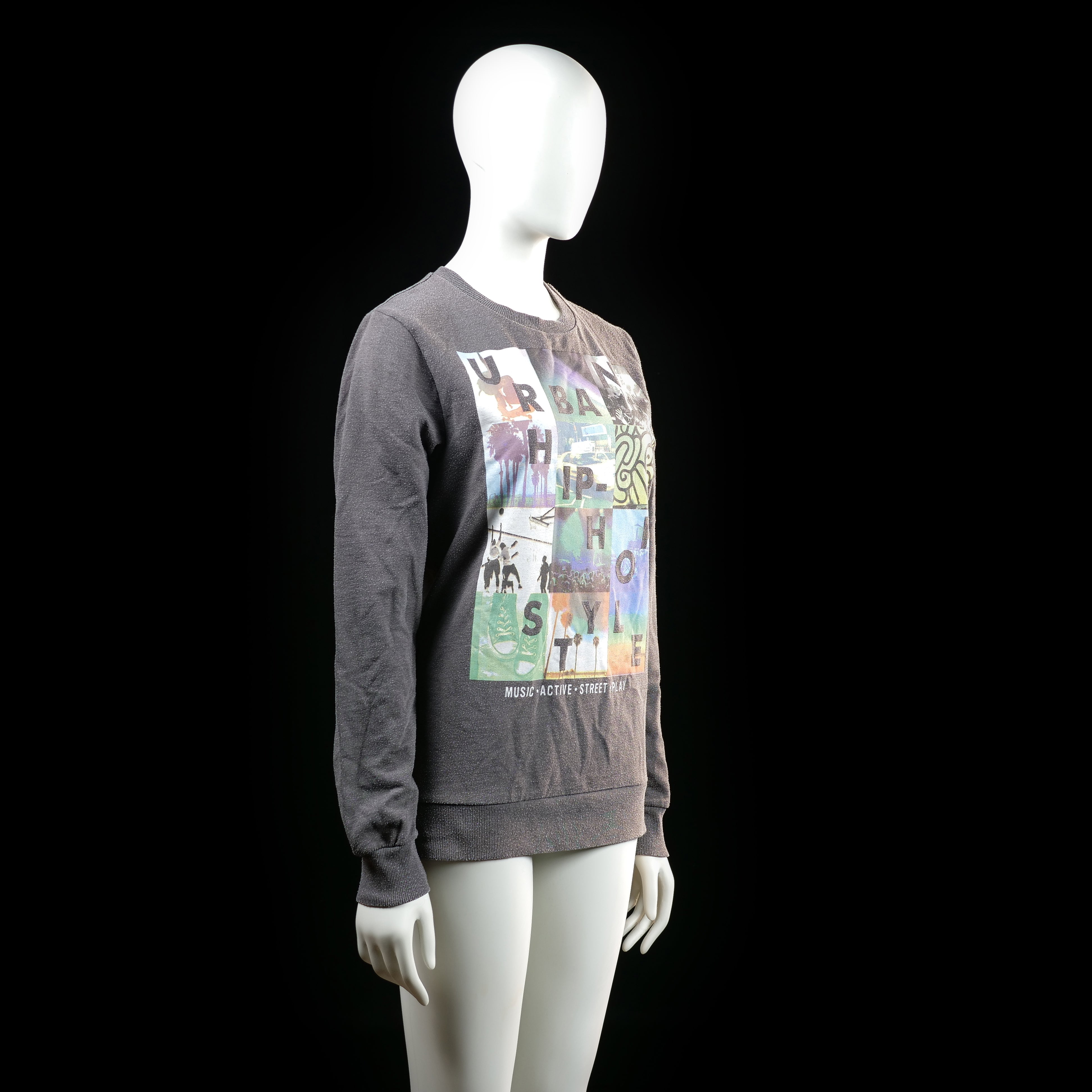 H&M - sweatshirt - MULTICOLORED - (Storlek: 170)