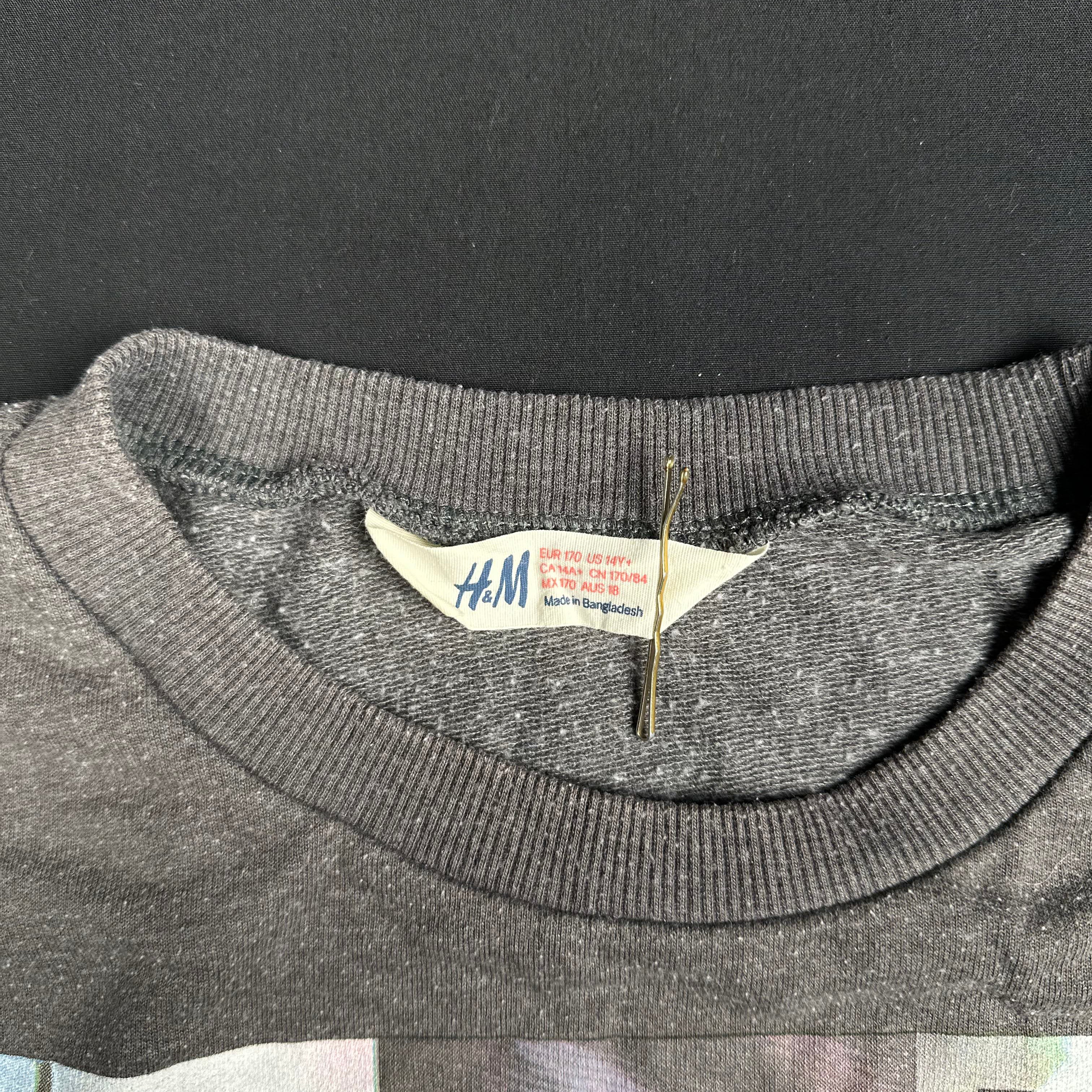 H&M - sweatshirt - MULTICOLORED - (Storlek: 170)