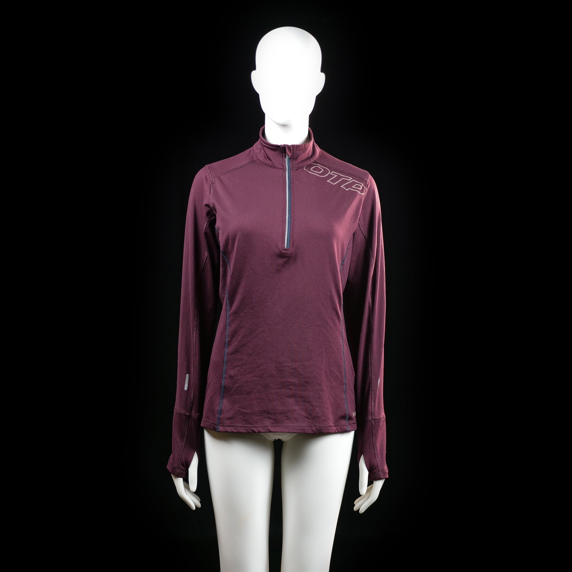 Otp - sports top - Maroon - (Storlek: M, 40, 42)