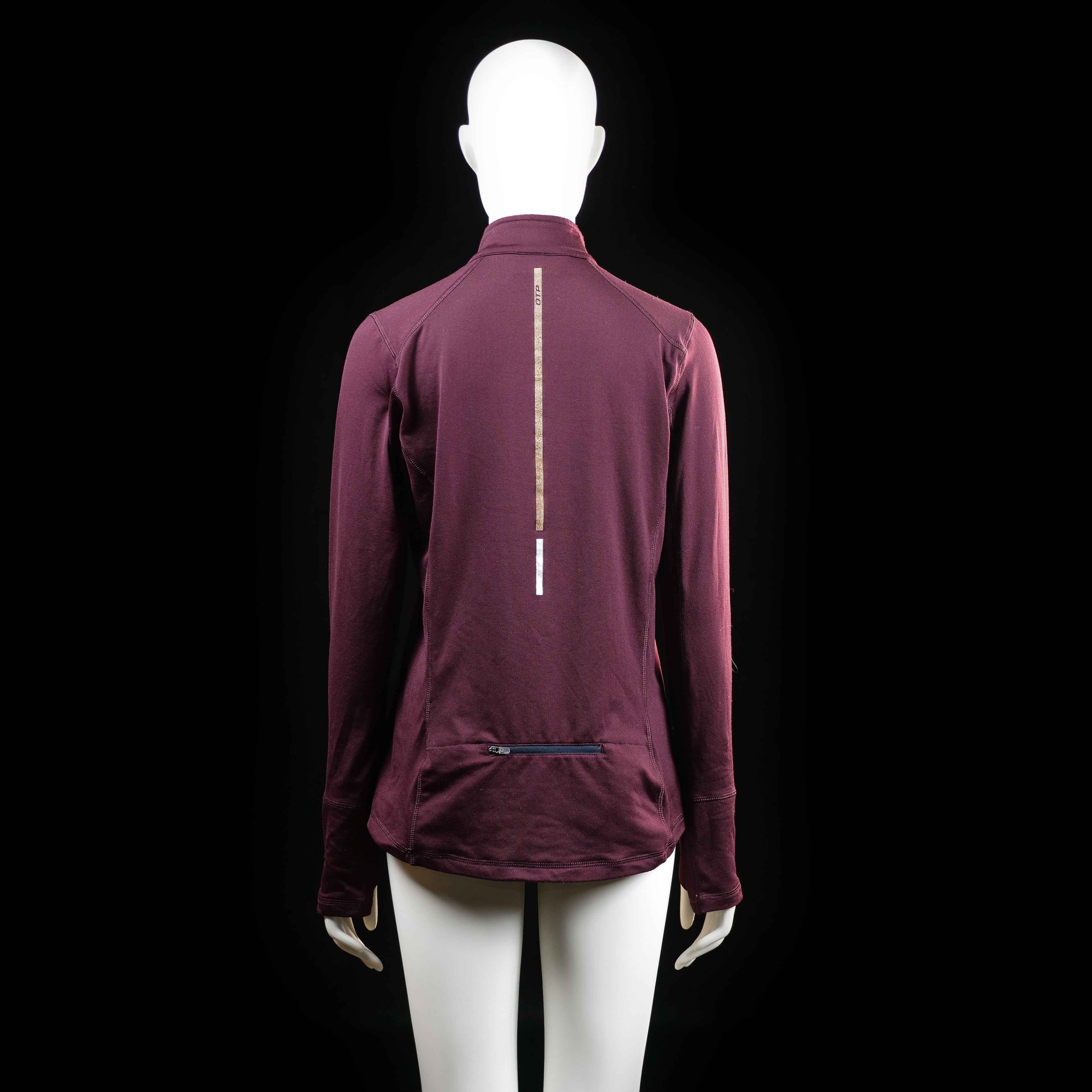 Otp - sports top - Maroon - (Storlek: M, 40, 42)