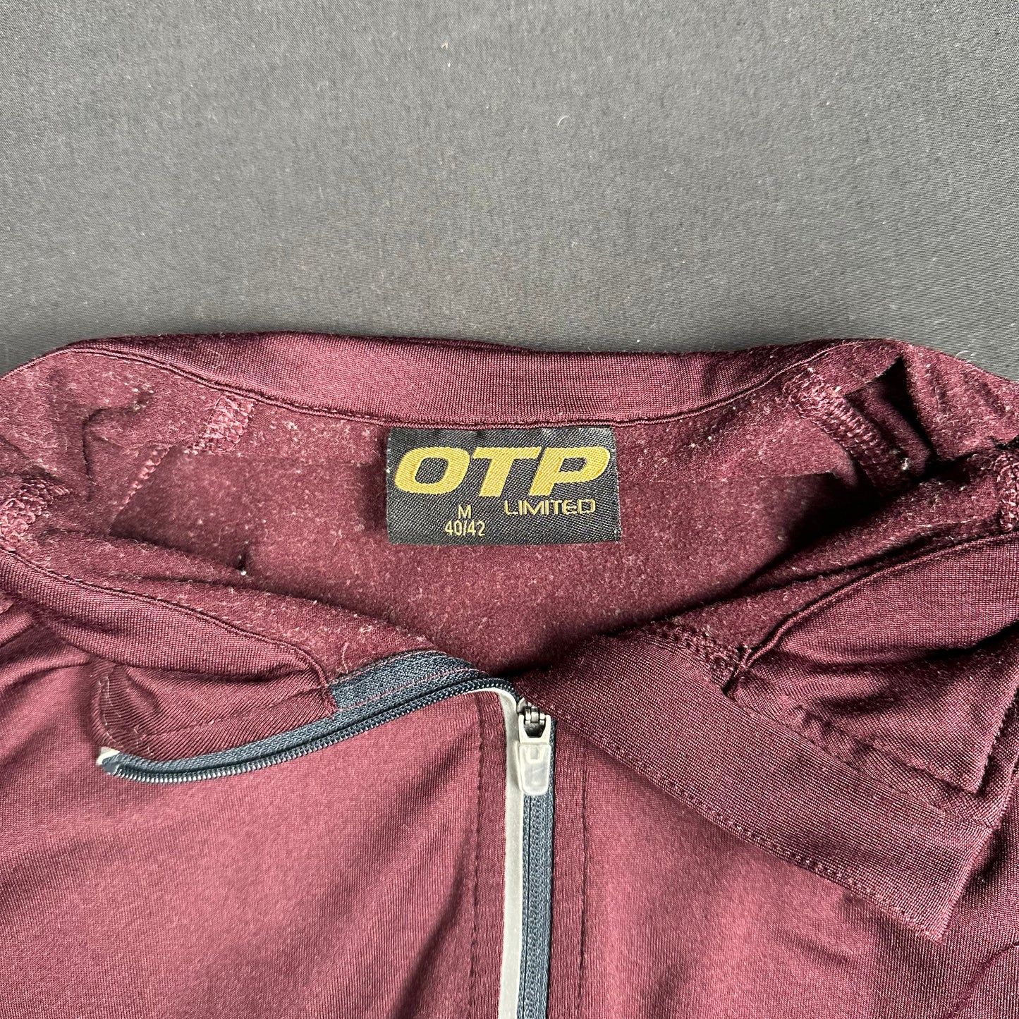 Otp - sports top - Maroon - (Storlek: M, 40, 42)