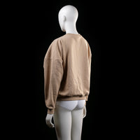 Zink - sweatshirt - Beige - (Storlek: XS)