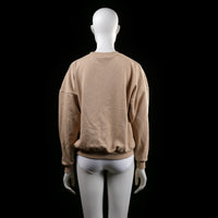 Zink - sweatshirt - Beige - (Storlek: XS)