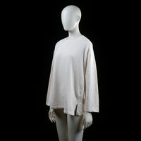 H&M - long-sleeve top - Ivory - (Storlek: M)