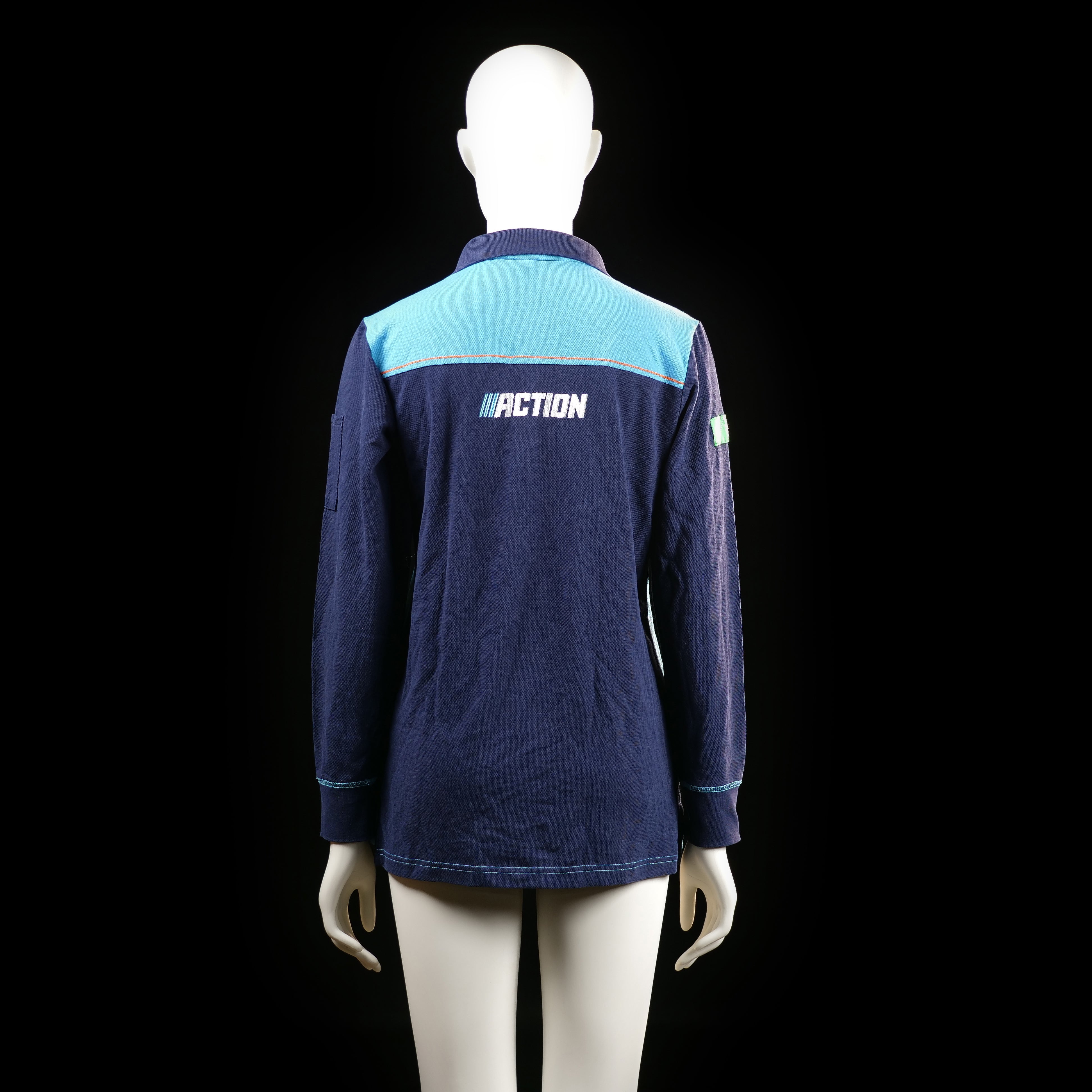 Company Fits - polo - Navy, Light Blue - (Storlek: S)