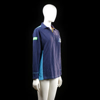 Company Fits - polo - Navy, Light Blue - (Storlek: S)