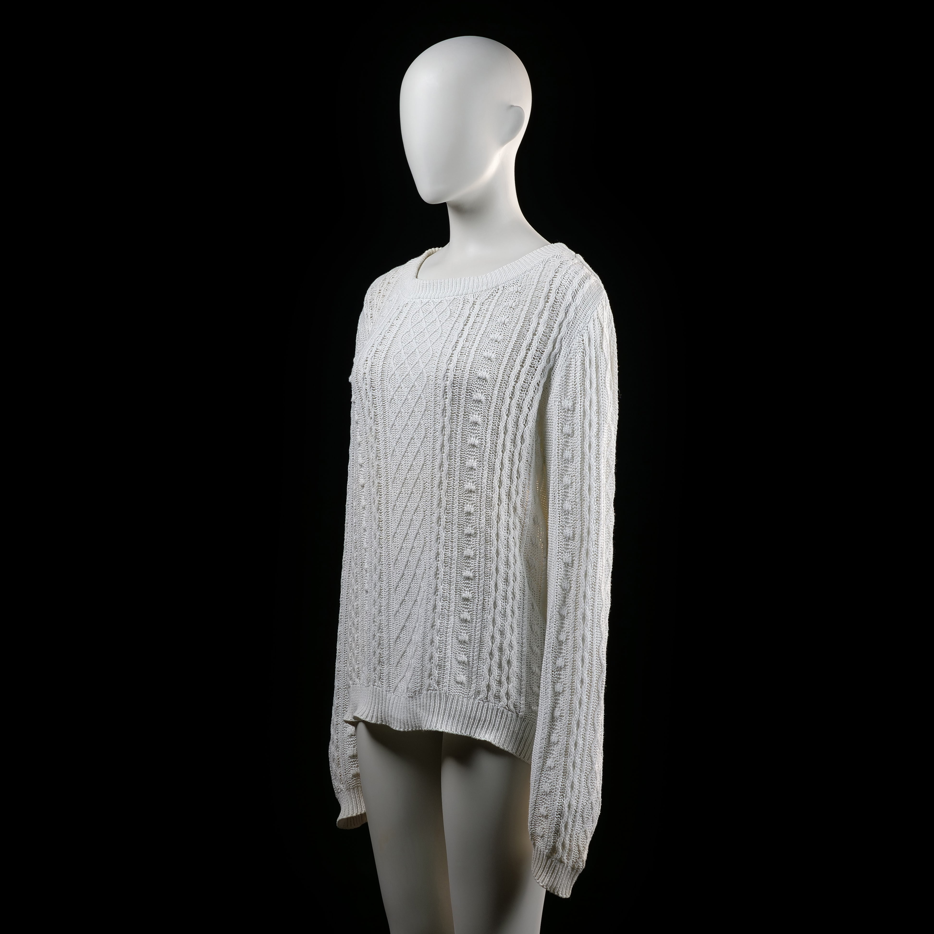 Lindex Holly & Whyte - sweater - White - (Storlek: L)
