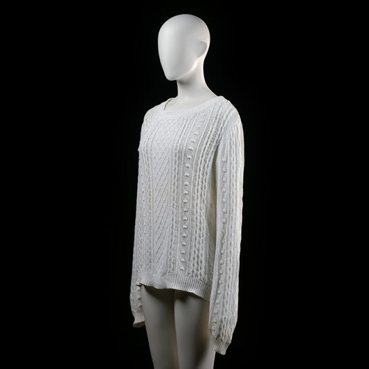 Lindex Holly & Whyte - sweater - White - (Storlek: L)