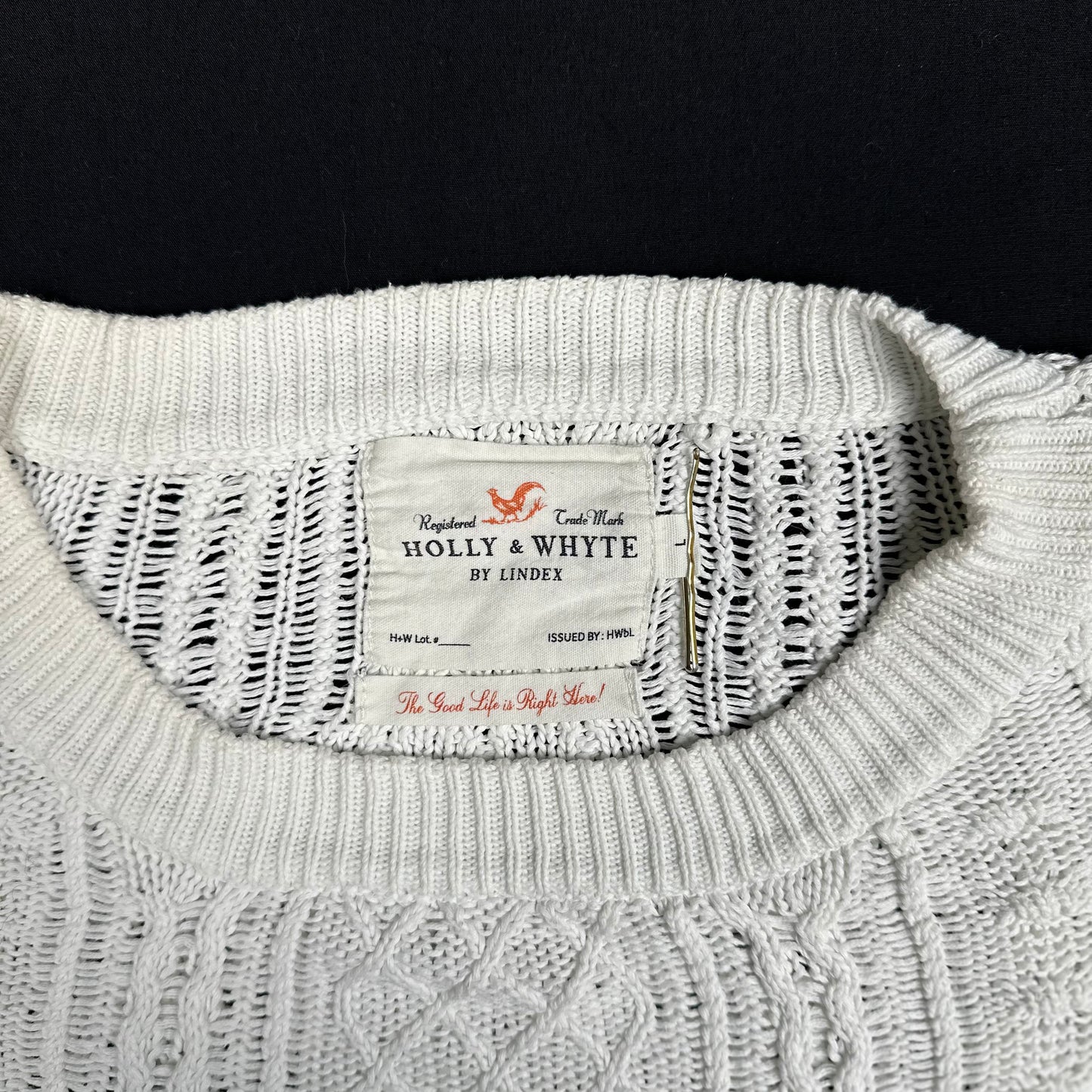 Lindex Holly & Whyte - sweater - White - (Storlek: L)