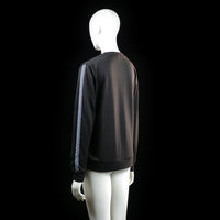 sweatshirt - Black, Light Blue - (Storlek: M)