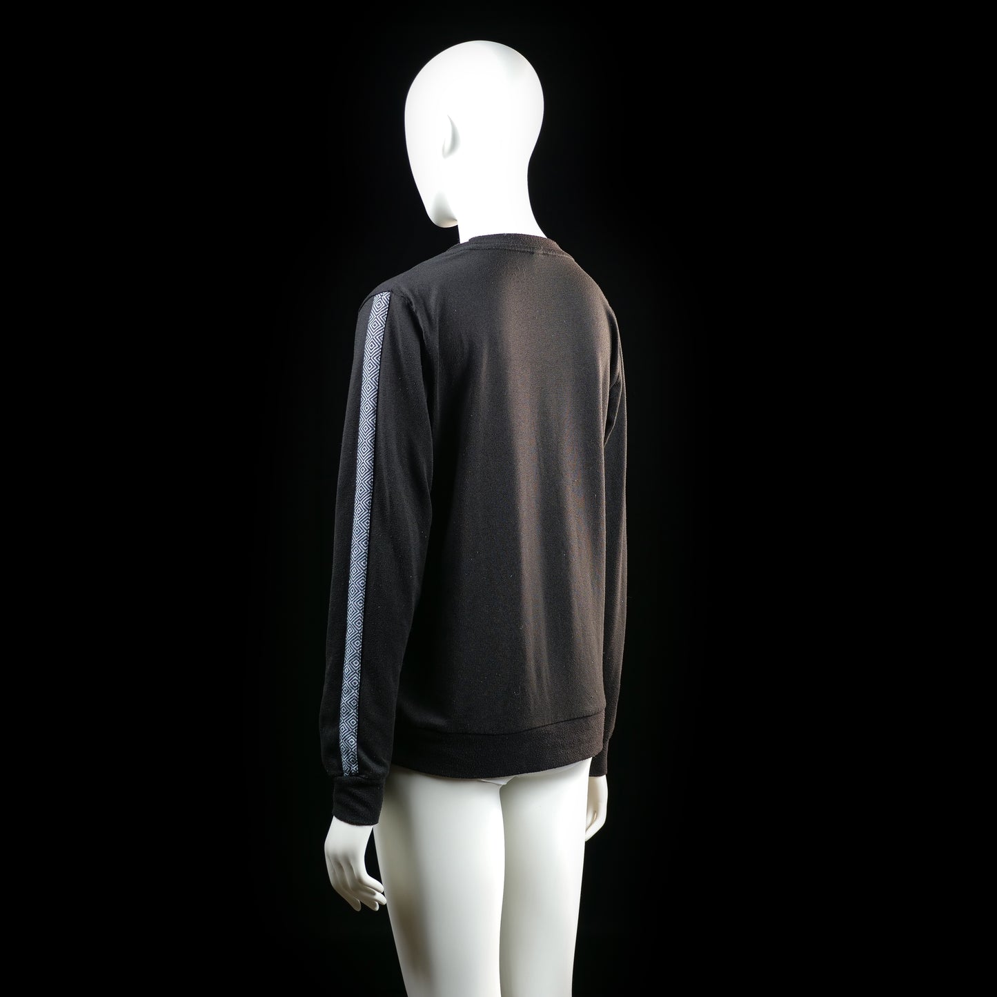 sweatshirt - Black, Light Blue - (Storlek: M)