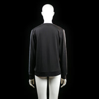 sweatshirt - Black, Light Blue - (Storlek: M)