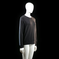 sweatshirt - Black, Light Blue - (Storlek: M)