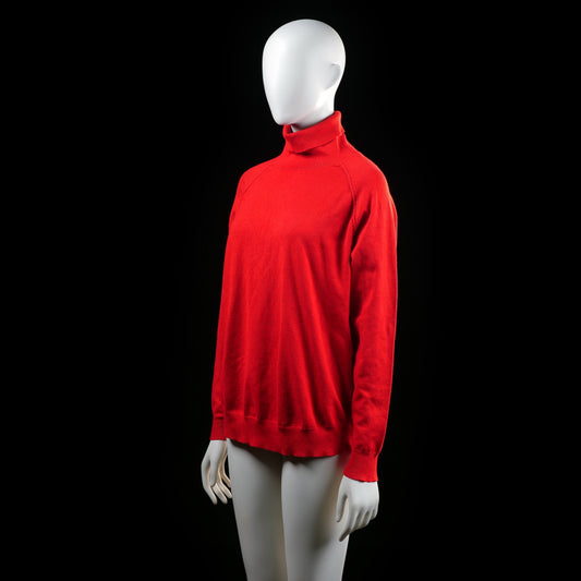 Lindex Holly & Whyte - turtleneck - Red - (Storlek: M)