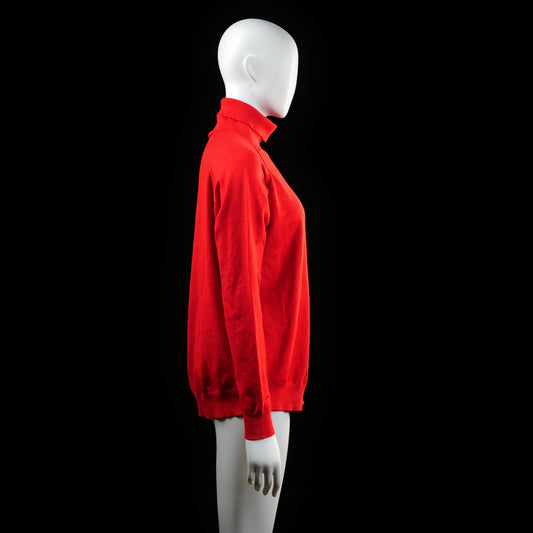 Lindex Holly & Whyte - turtleneck - Red - (Storlek: M)