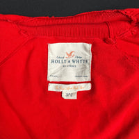 Lindex Holly & Whyte - turtleneck - Red - (Storlek: M)