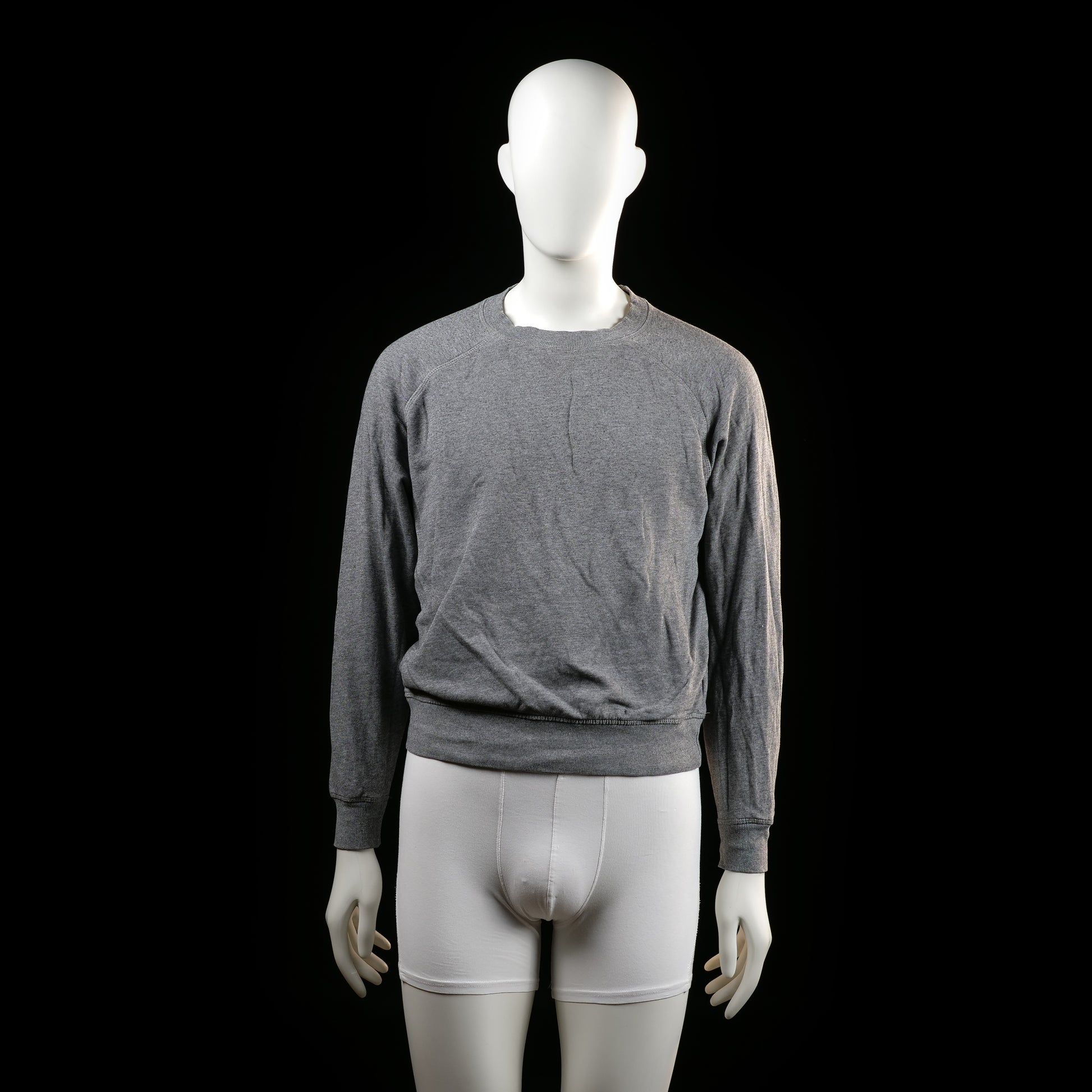 Gina Tricot - sweatshirt - Gray - (Storlek: M)