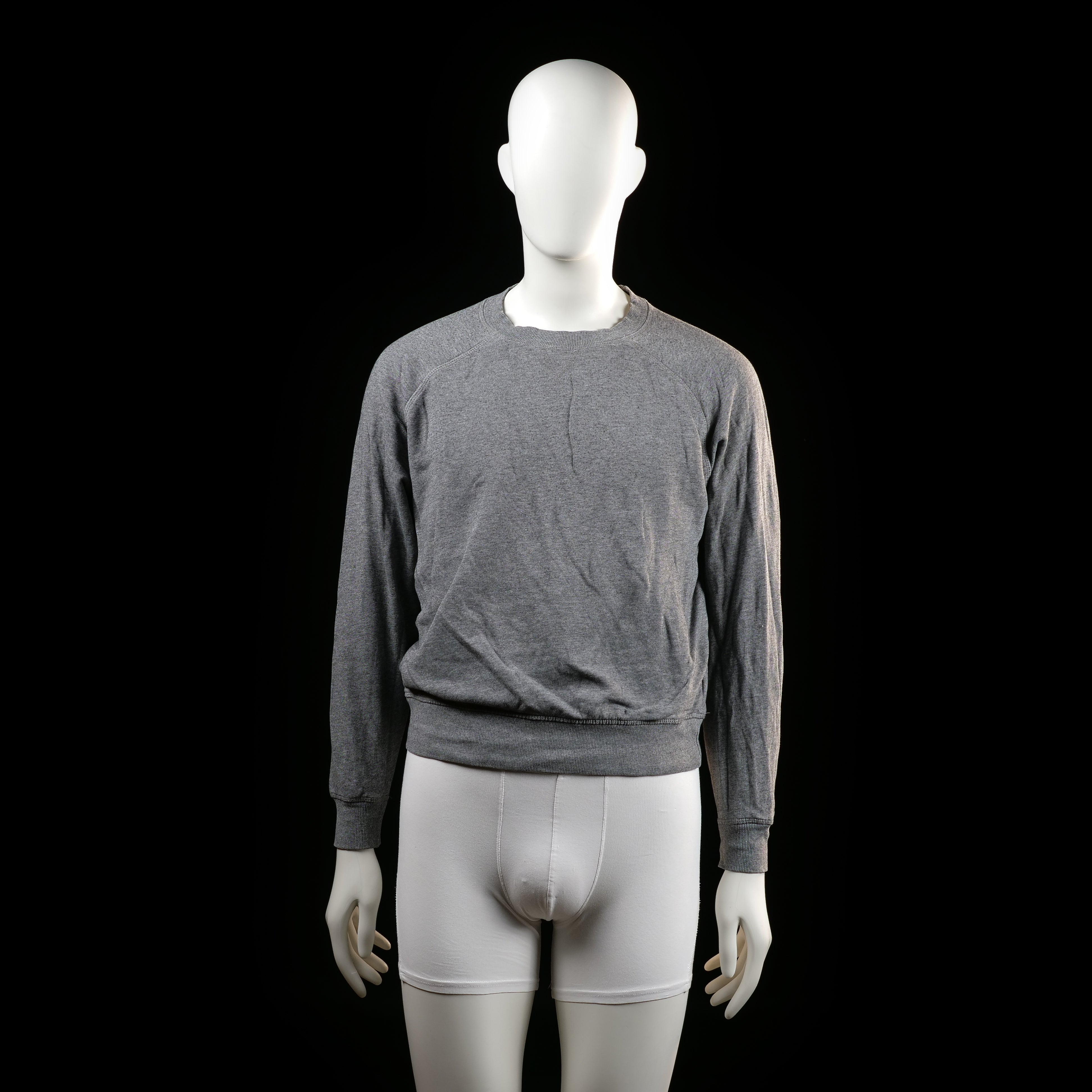 Gina Tricot - sweatshirt - Gray - (Storlek: M)