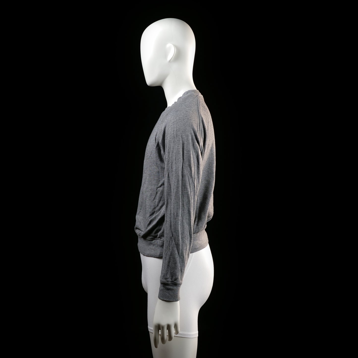 Gina Tricot - sweatshirt - Gray - (Storlek: M)