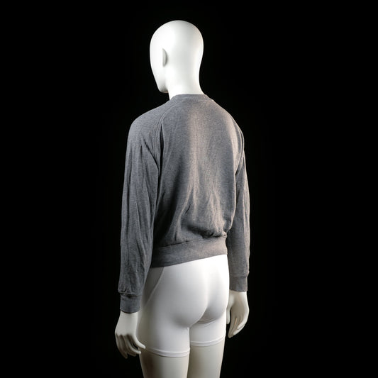 Gina Tricot - sweatshirt - Gray - (Storlek: M)