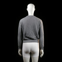 Gina Tricot - sweatshirt - Gray - (Storlek: M)