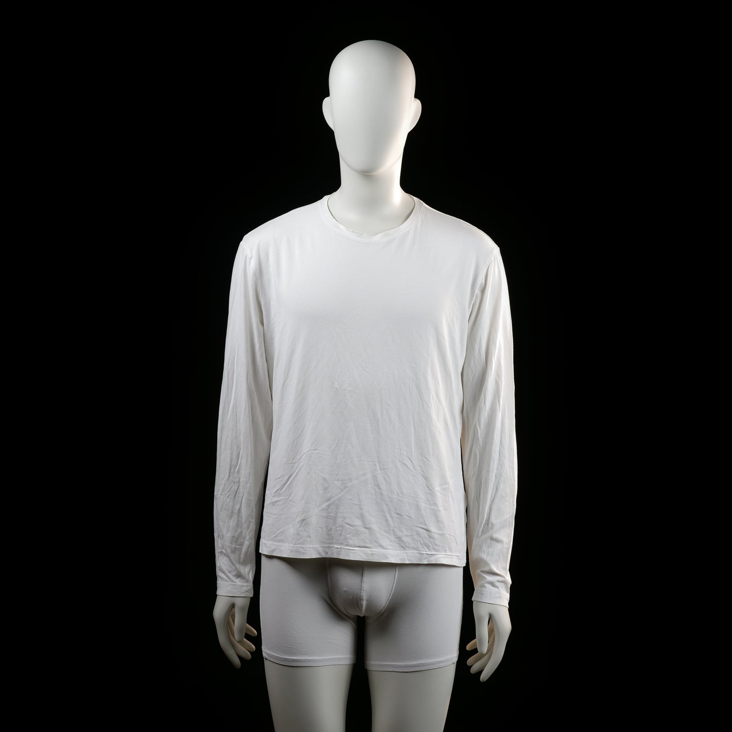 H&M - long-sleeve top - White - (Storlek: XL)