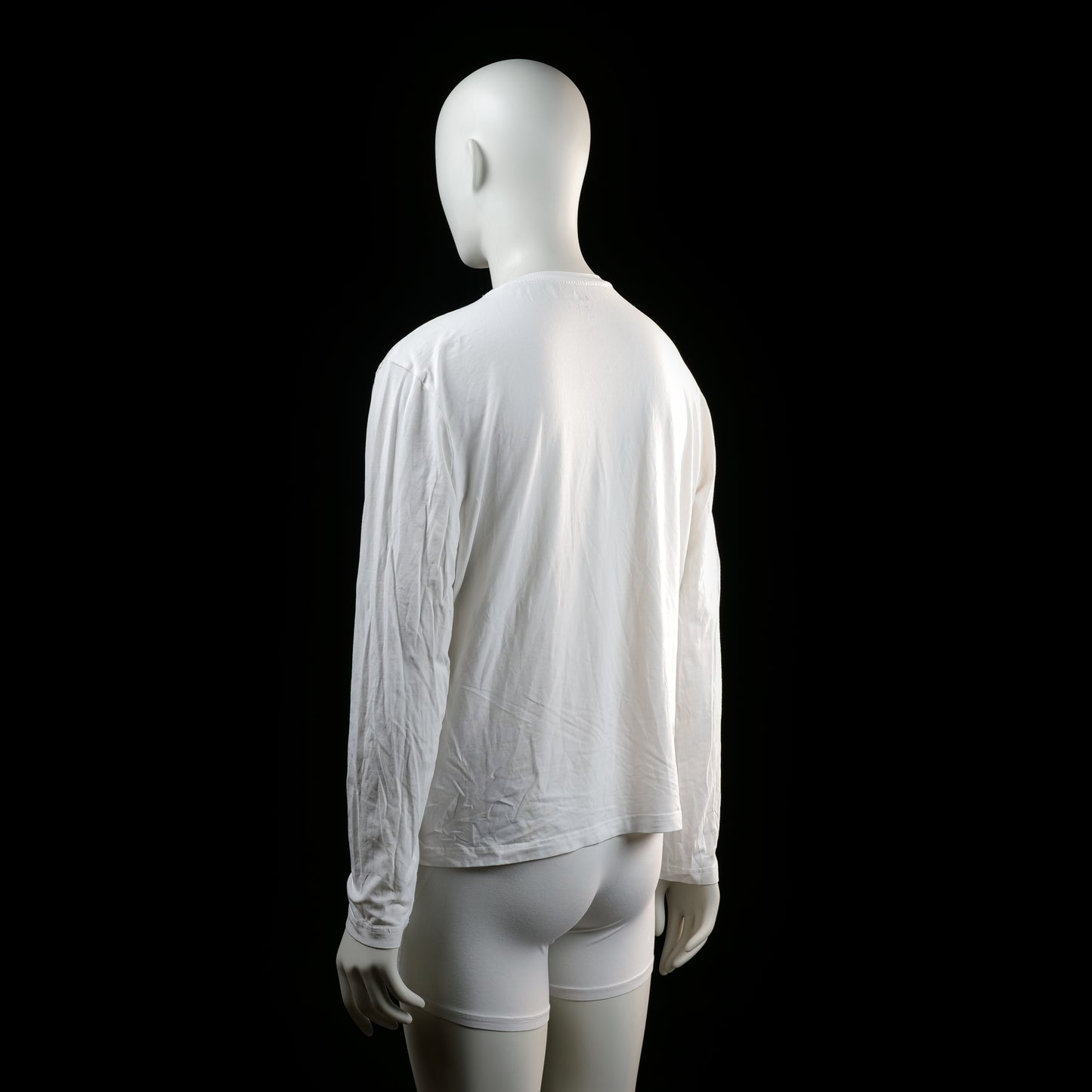 H&M - long-sleeve top - White - (Storlek: XL)