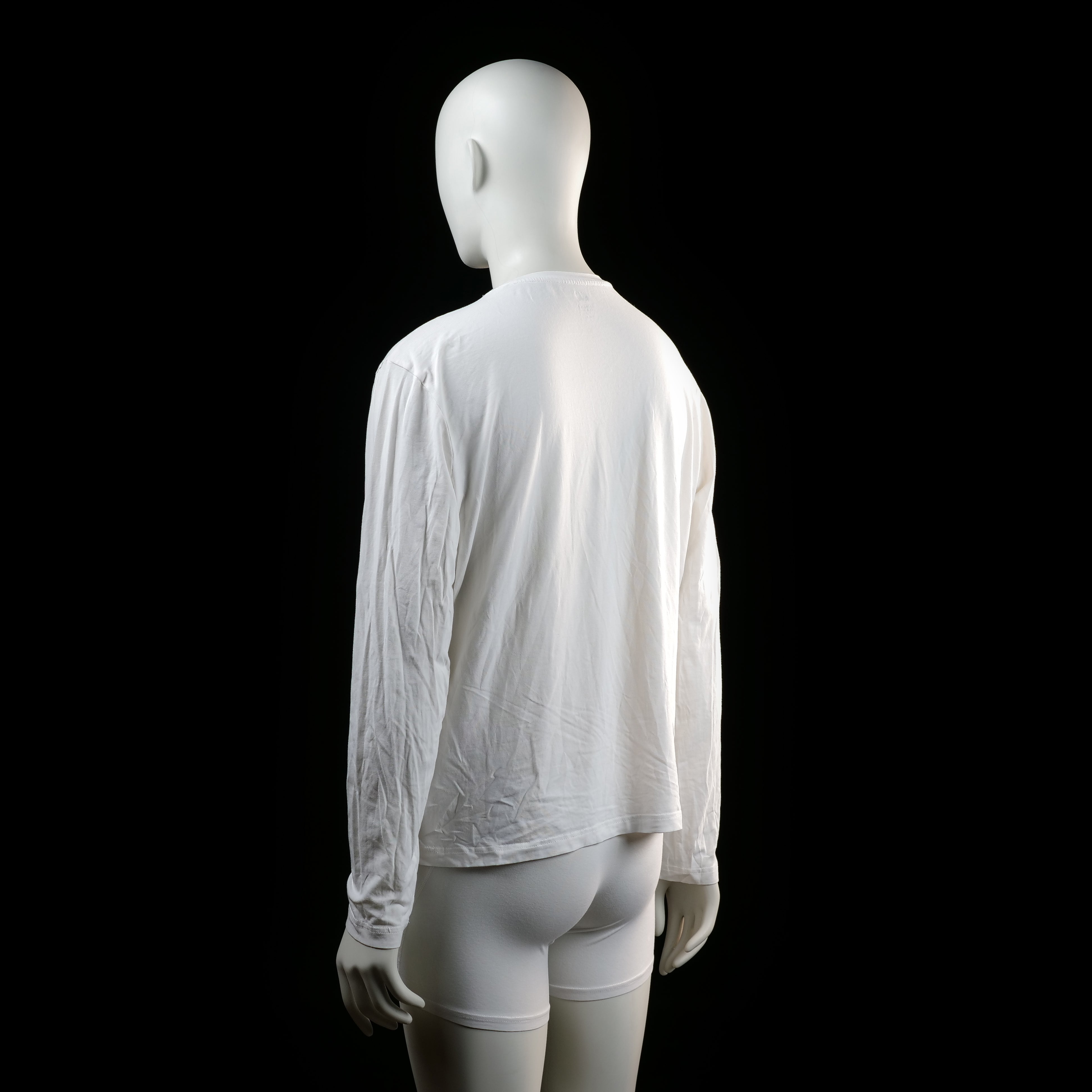 H&M - long-sleeve top - White - (Storlek: XL)