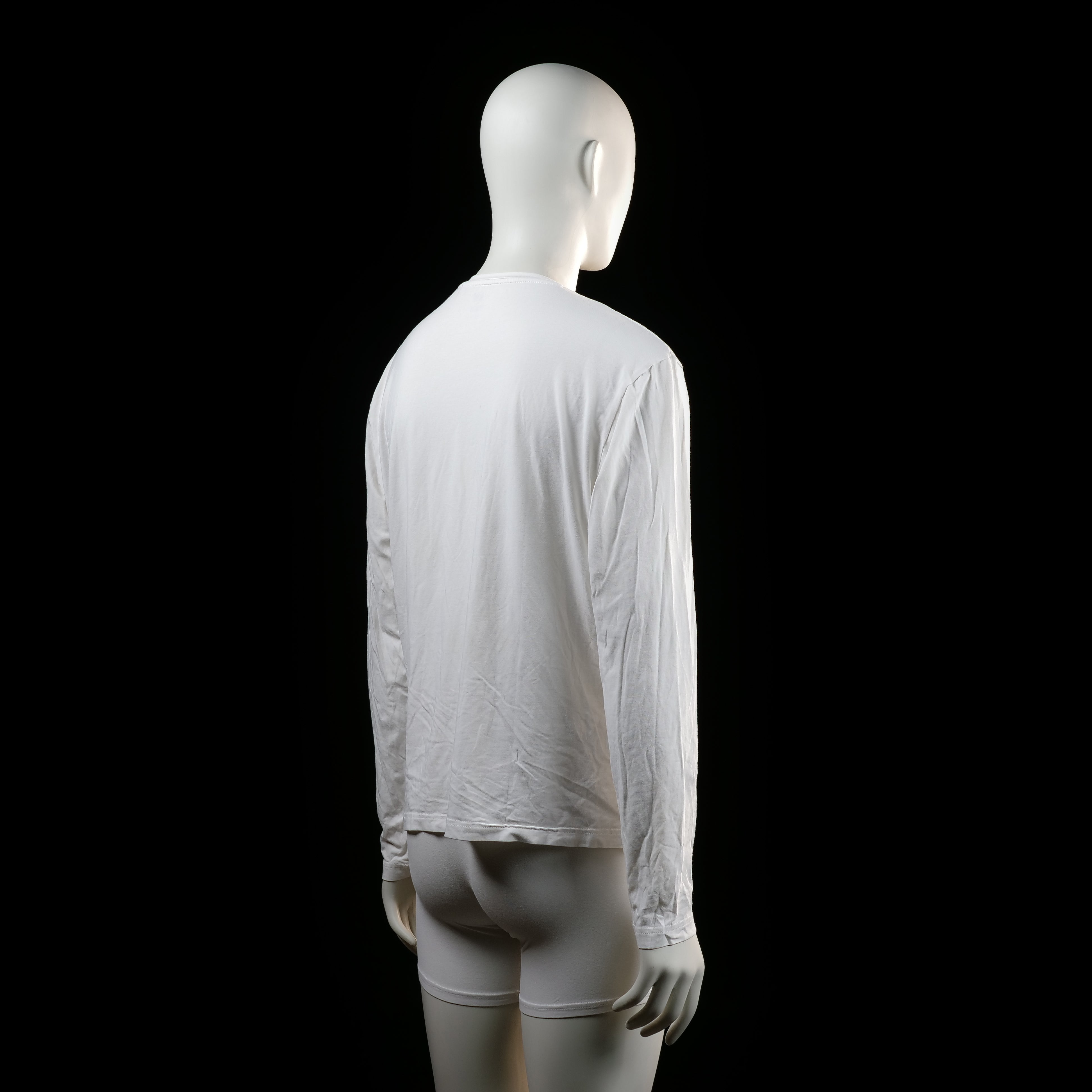 H&M - long-sleeve top - White - (Storlek: XL)