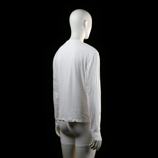 H&M - long-sleeve top - White - (Storlek: XL)