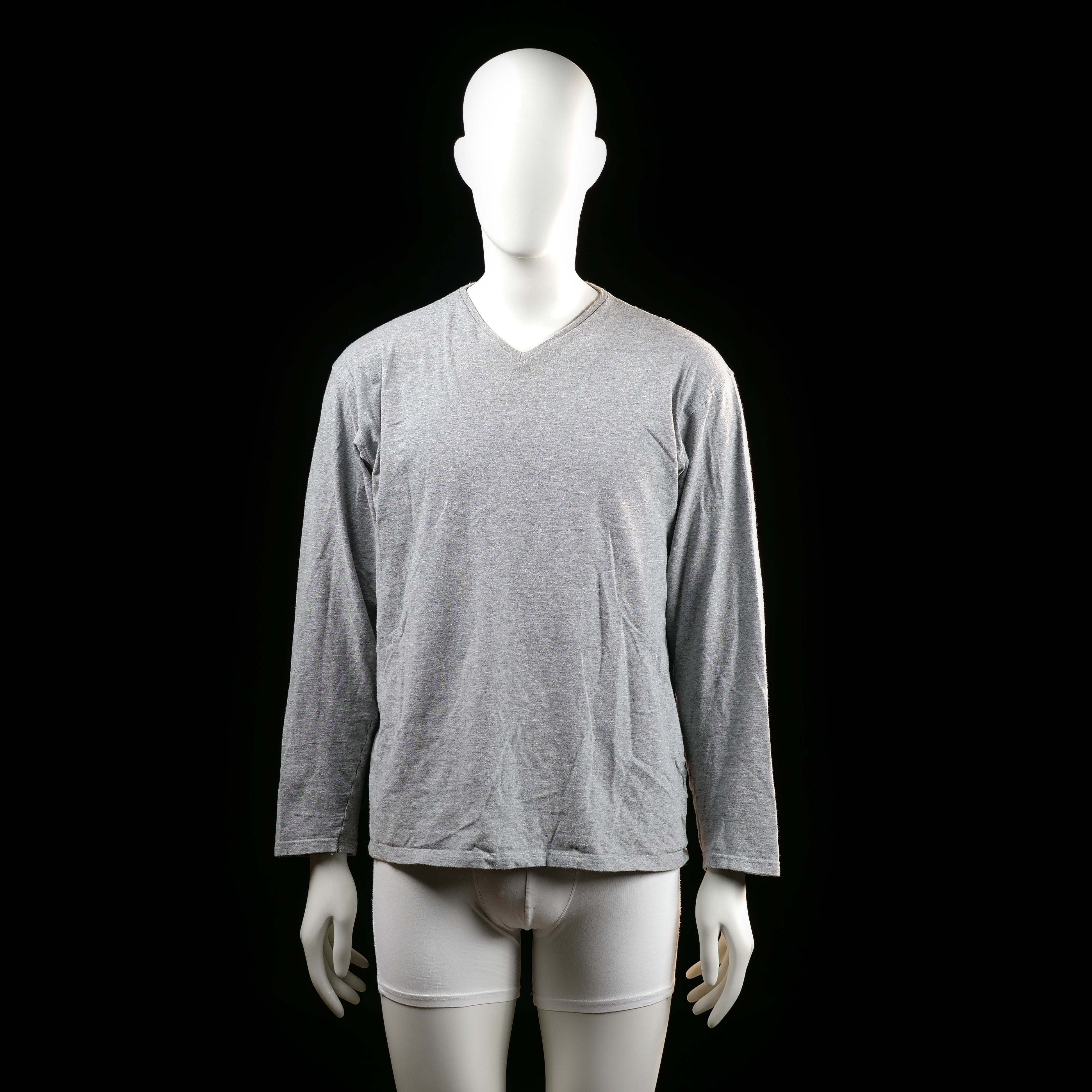 Best In Town - long-sleeve top - Light Gray - (Storlek: L)