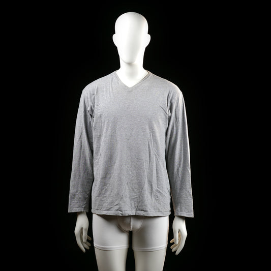 Best In Town - long-sleeve top - Light Gray - (Storlek: L)