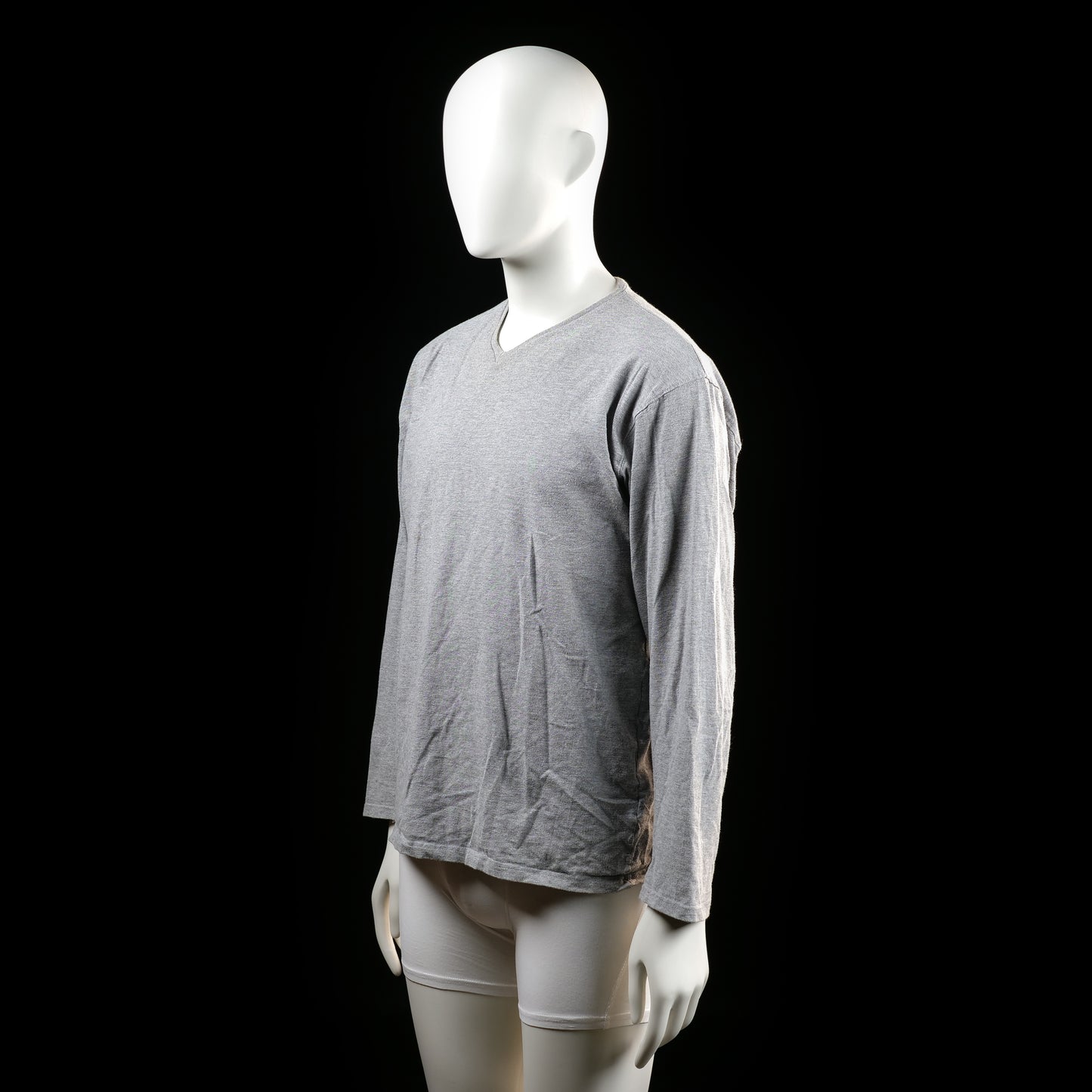 Best In Town - long-sleeve top - Light Gray - (Storlek: L)