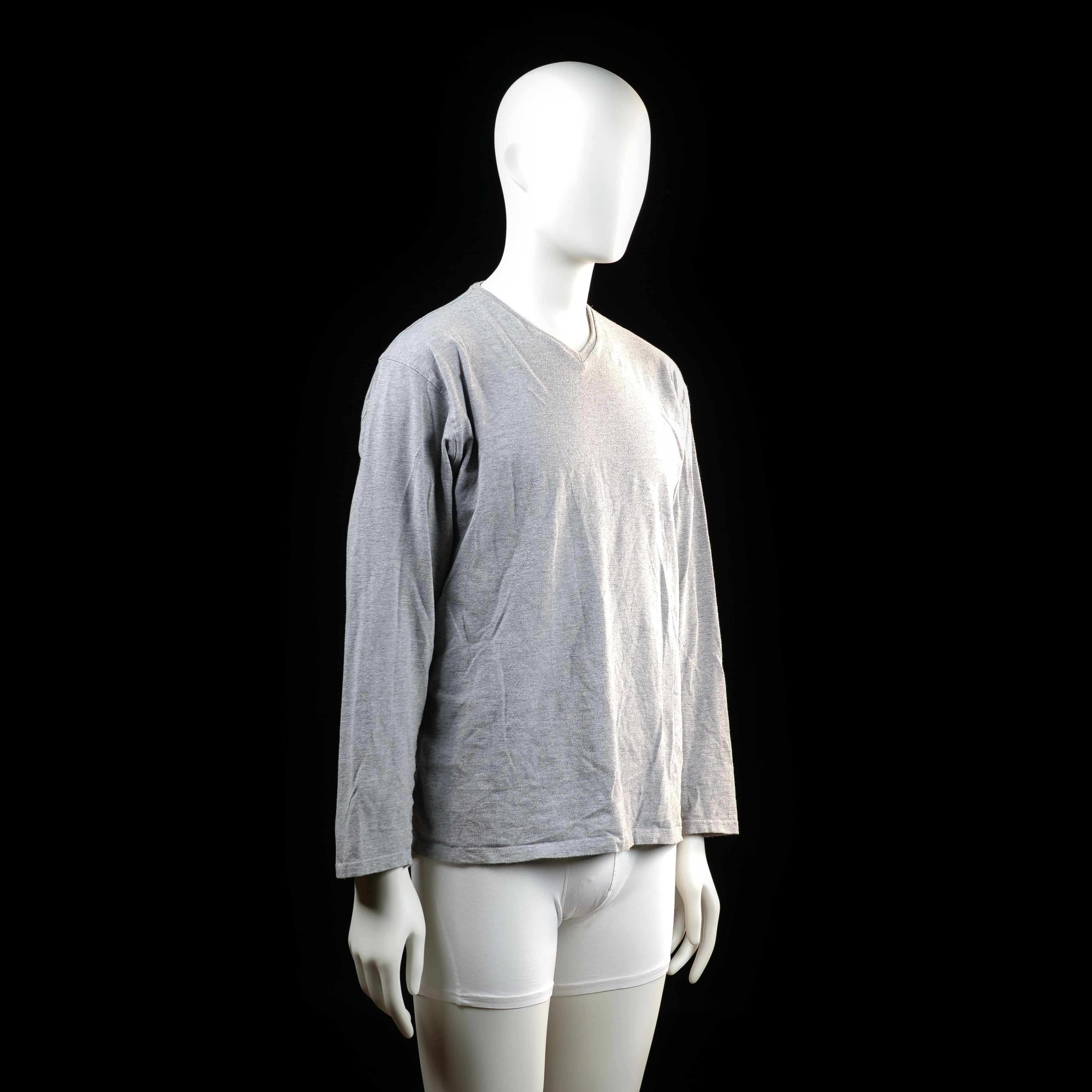 Best In Town - long-sleeve top - Light Gray - (Storlek: L)
