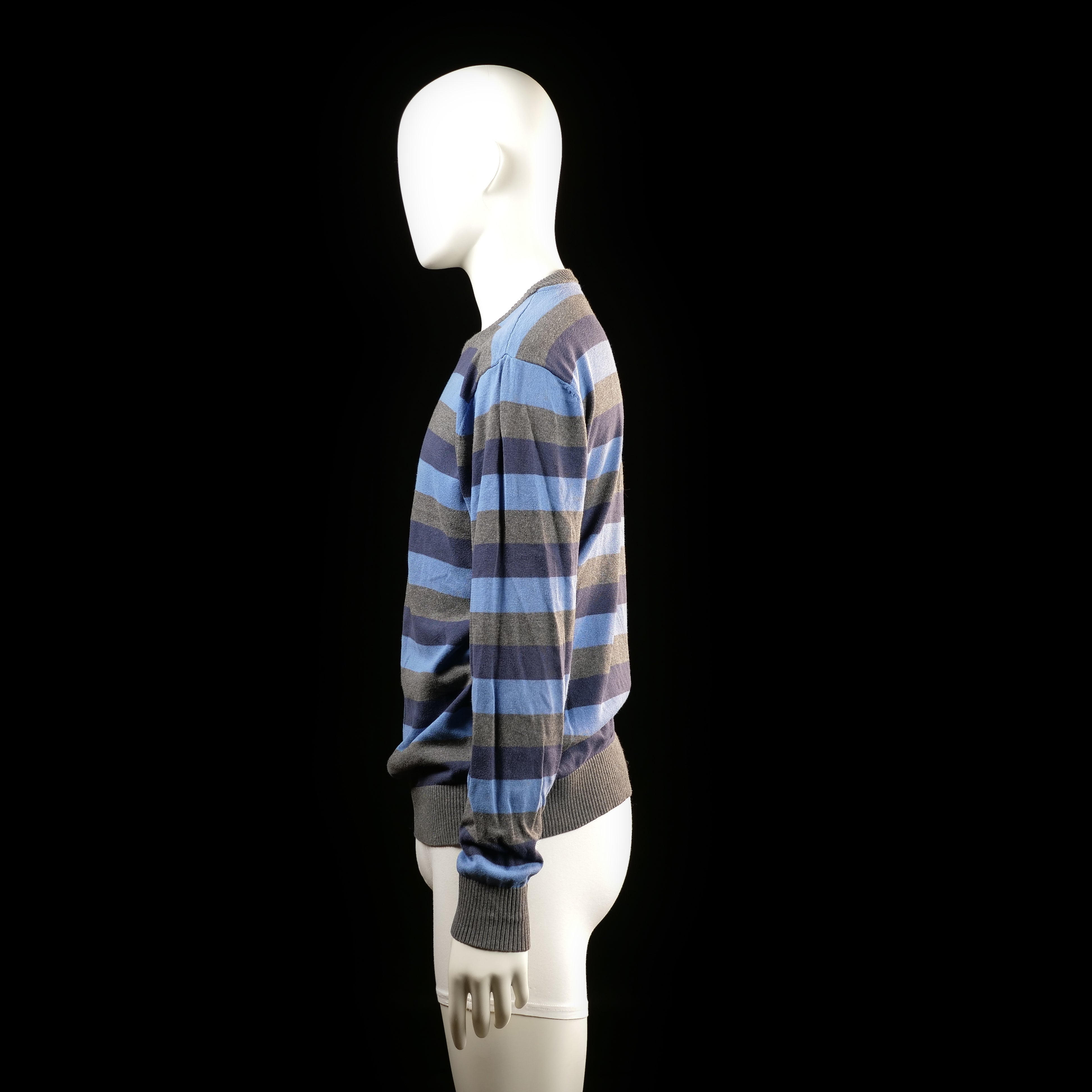 Identity - sweater - Light Blue, Dark Gray - (Storlek: L)